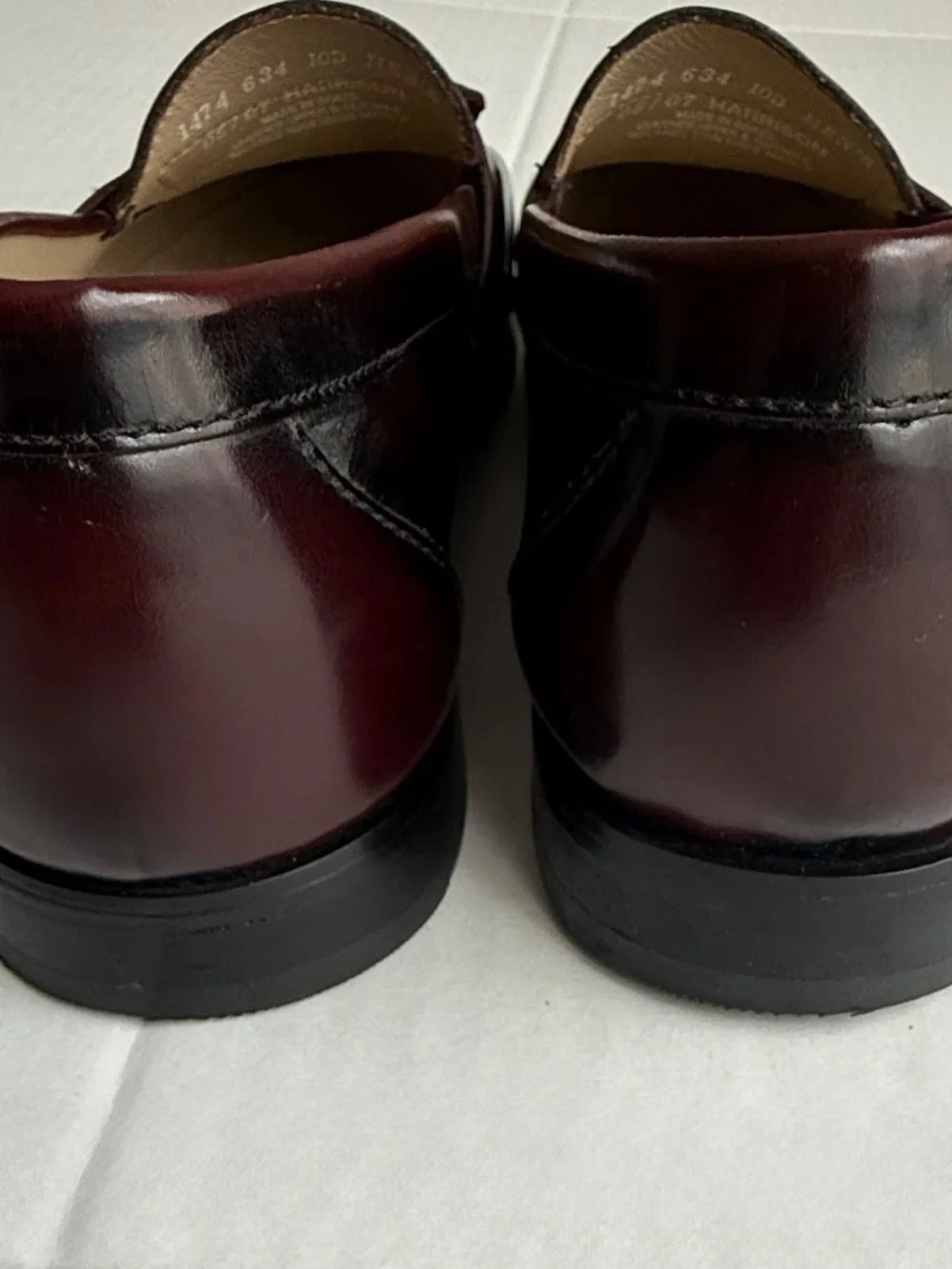 Bass Harrison Leather Loafers